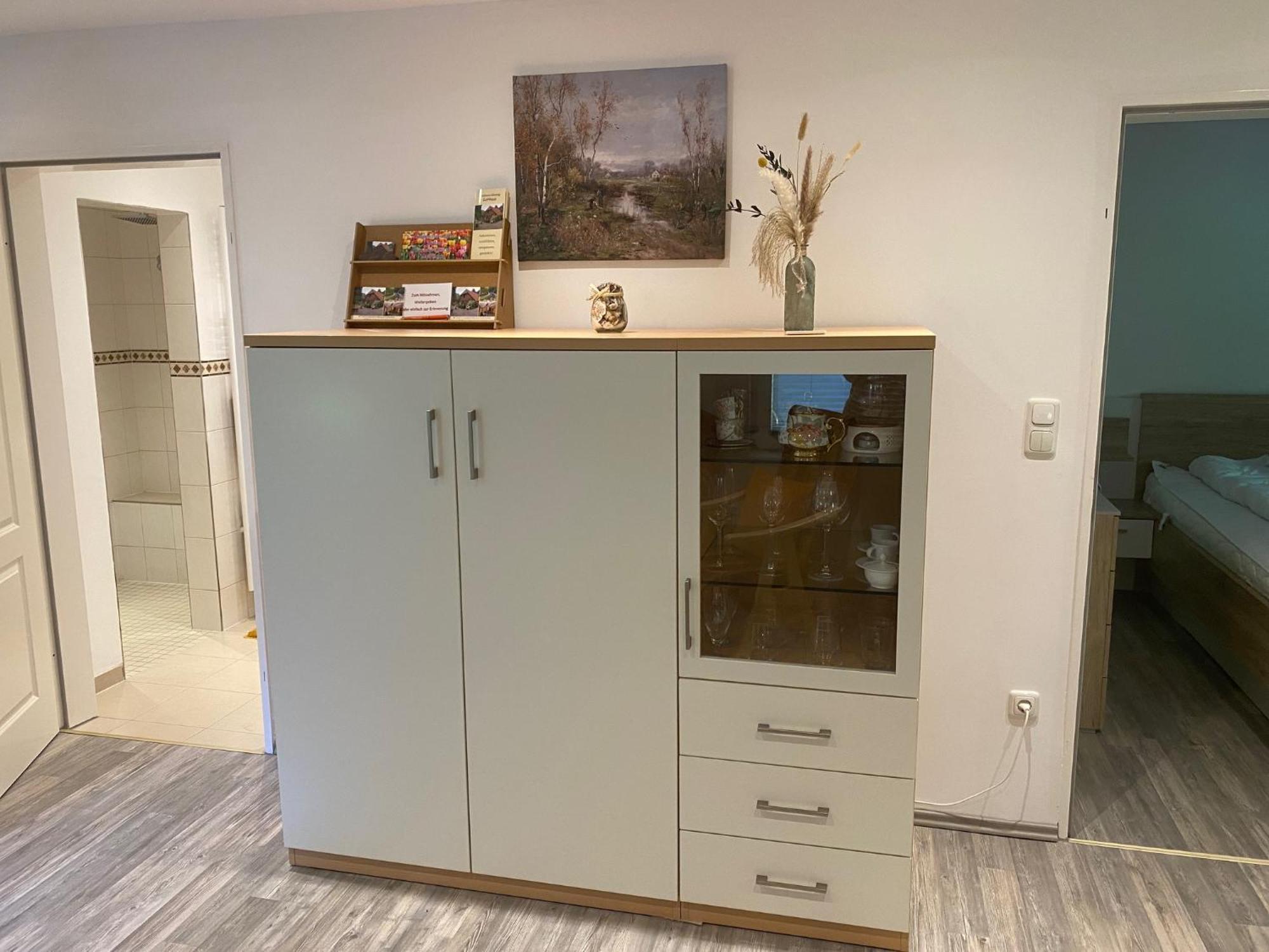 Ferienwohnung Gulfhaus, Mit Sauna Und Grossem Garten Apen Luaran gambar